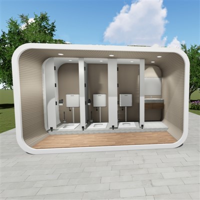 Lager uchun ko'chma hojatxona